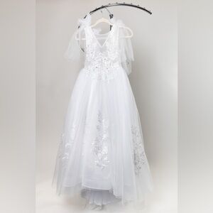 Flower Girl Princess Wedding Bridesmaid Birthday Holy Communion Formal Dress